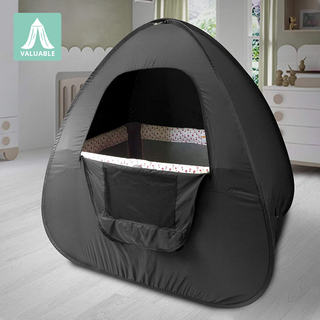Berceau bébé Moustiquaire Blackout Ventilation Respirant Installation gratuite Pop Up Tentes Housse de protection