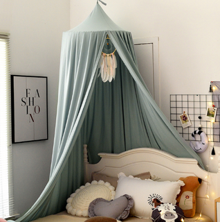 Commerce de gros rideaux de lit dôme coton enfants auvent d'ombrage décoratif